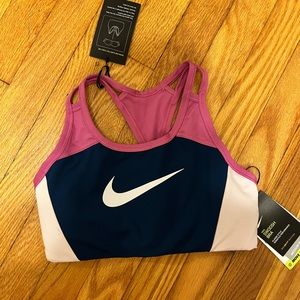 Nike swoosh bra